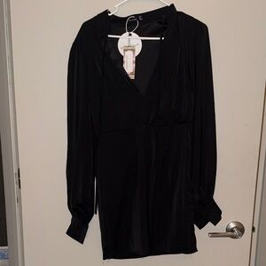 Elegant Black Women's Dress